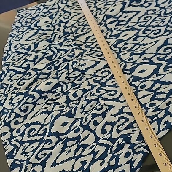 Maxie tiered 100% poly dress with neckline ties with tassels - Picture 9 of 10